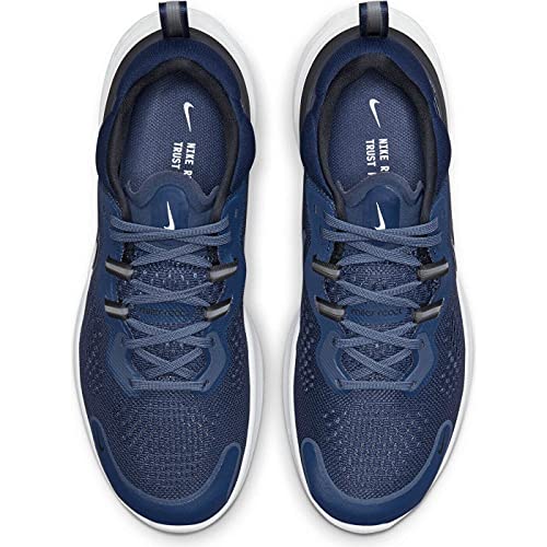 Nike React Miler 2, Zapatillas para Correr Hombre, Thunder Blue/Black-Obsidian, 40 EU