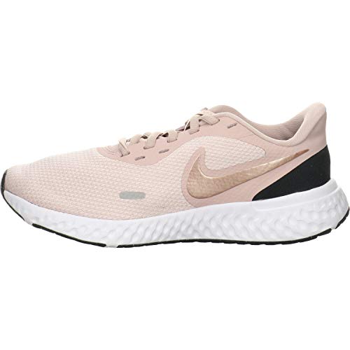 Nike Revolution 5, Zapatillas De Atletismo Mujer, Multicolor (Barely Rose/Mtlc Red Bronze/Stone Mauve 600), 39 EU