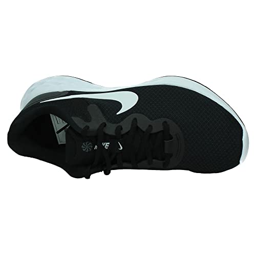 Nike Revolution 6, Road Running Shoe Hombre, Black/White-Iron Grey, 40.5 EU