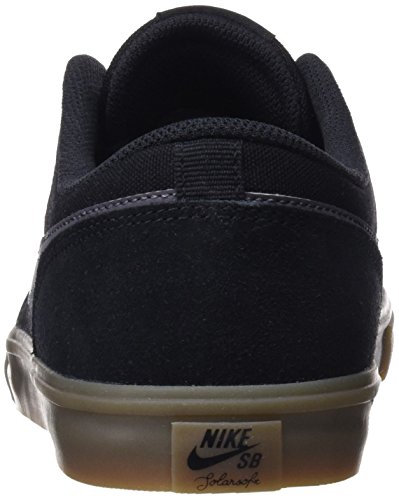 Nike SB Portmore II Solar, Zapatillas de Correr Hombre, Negro (Black/Dk Grey/Gum Lt Brown 009), 40.5 EU