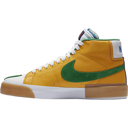 Nike SB Zoom Blazer Mid Edge - Zapatillas para hombre 41, Safety Orange Lucky Green, 47.5 EU