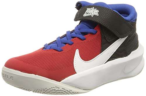 Nike Team Hustle D 10 Flyease, Zapatillas Deportivas, Multicolor Off Noir White University Red Game Royal, 39 EU