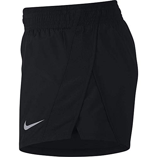 NIKE W Nk 10K Pantalones Cortos, Mujer, Black/Black/Black/Wolf Grey, M