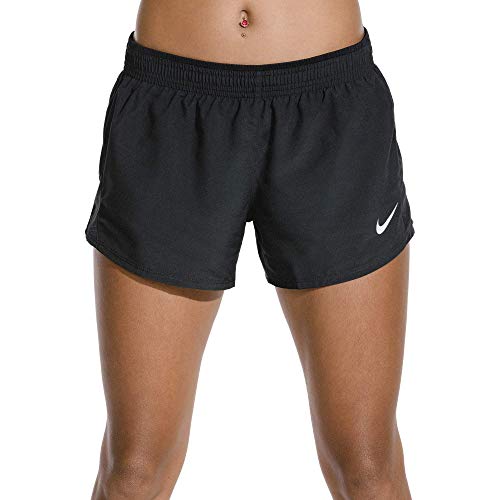 NIKE W Nk 10K Pantalones Cortos, Mujer, Black/Black/Black/Wolf Grey, M