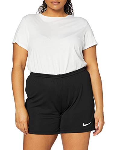 NIKE W Nk Dry Park III Short NB K Pantalones Cortos de Deporte, Mujer, Black/White, M