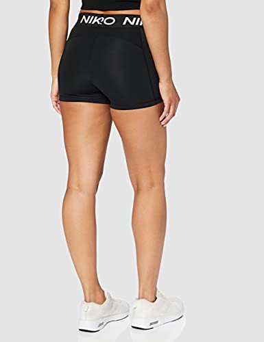 NIKE W NP 365 Short 3" Shorts, Womens, Black/(White), M
