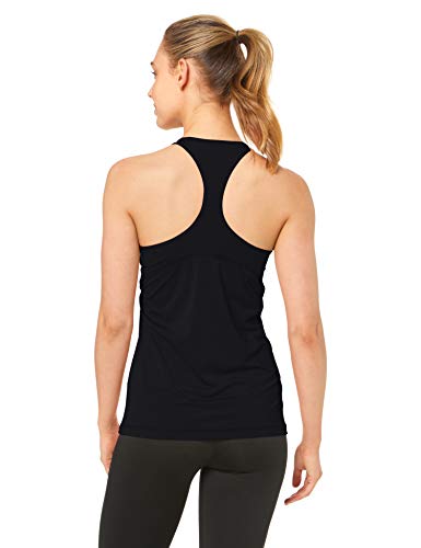 NIKE W NP Tank All Over Mesh Tank Top, Mujer, Black/White, XS