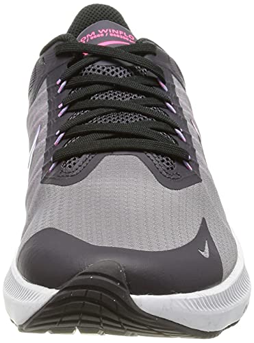 Nike Winflo 8, Zapatillas para Correr Mujer, Gris Cave Purple Hyper Pink Black Lilac, 38 EU