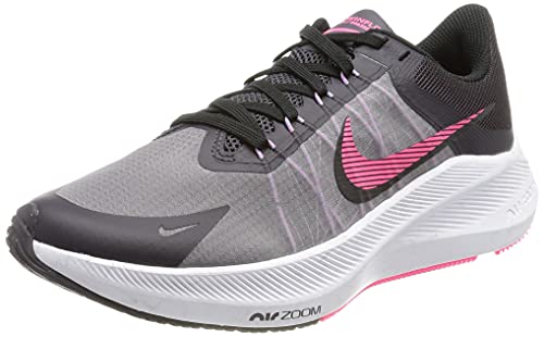 Nike Winflo 8, Zapatillas para Correr Mujer, Gris Cave Purple Hyper Pink Black Lilac, 38 EU