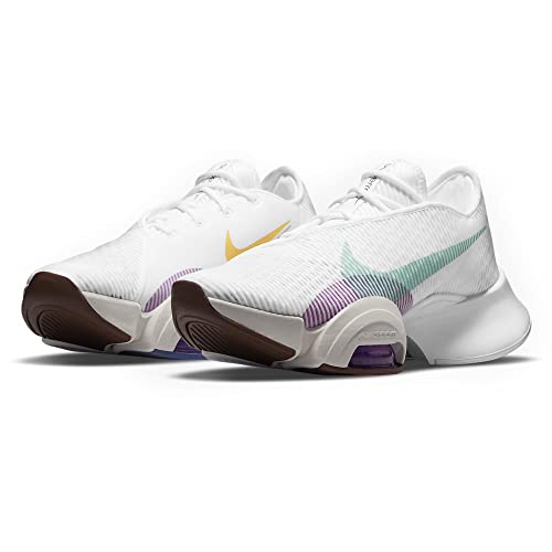 Nike Wmns Air Zoom Superrep 2, Running Mujer, White Green Glow Bronze Eclipse, 41 EU