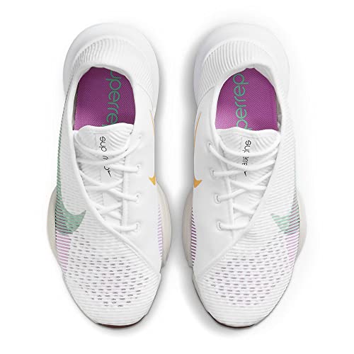 Nike Wmns Air Zoom Superrep 2, Running Mujer, White Green Glow Bronze Eclipse, 41 EU