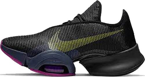 Nike Wmns Air Zoom SUPERREP 2, Zapatillas Deportivas Mujer, Black Cyber Red Plum Sapphire Thunder Blue Hyper Violet, 40.5 EU