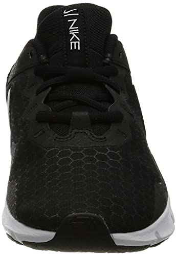 Nike Wmns Legend Essential 2, Zapatos de Entrenamiento Mujer, Black/White-Pure Platinum, 38 EU