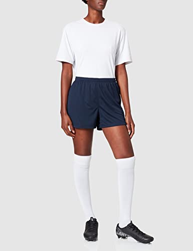 NIKE Women's Team Club 20 Short Pantalones Cortos, Obsidian/White/White, M para Mujer