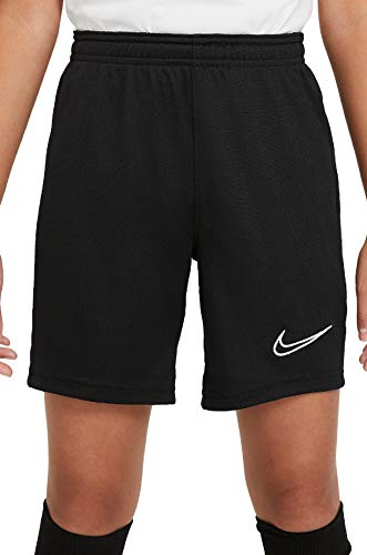 Nike Y Nk Dry Acd21 Short K, Pantalón corto, Youth Unisex, BLACK/BLACK/BLACK/WHITE, M