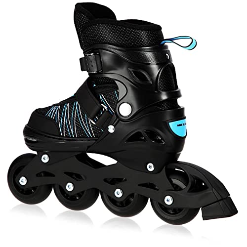 Nils Extreme SMJ Sport - Patines en línea para niños 2 en 1 (ajustables, ABEC9 NH11912), color azul