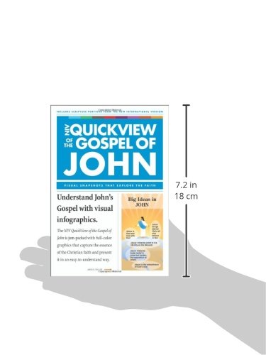Niv, Quickview of the Gospel of John, Paperback: John and John 1 John (NIV QuickView Bible)