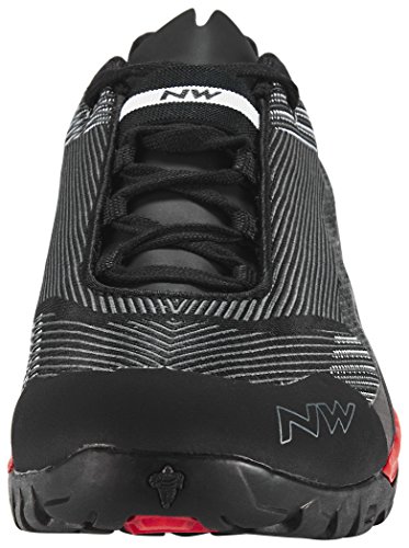 Northwave Sapatos NW Outcross Knit, Zapatillas Hombre, Negro, 38 EU