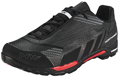 Northwave Sapatos NW Outcross Knit, Zapatillas Hombre, Negro, 38 EU