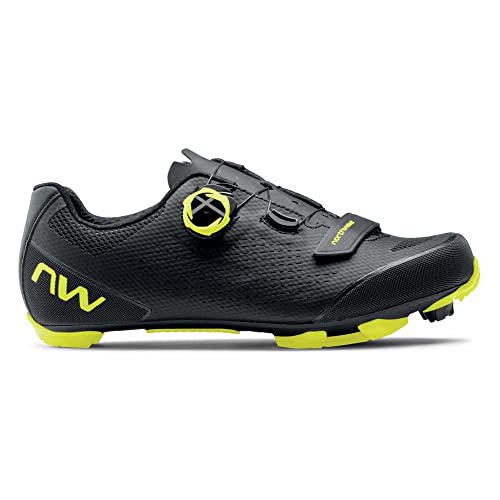 Northwave Zapatillas Razer 2 Blk/Yellow Fluo 41