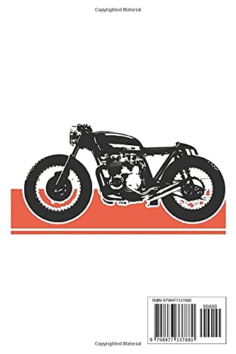 Notebook - Motorcycle Biker Motocross Motorbike Rider Notebook, Two wheels move the soul: Notebook Blank Lined Ruled 6x9 114 Pages