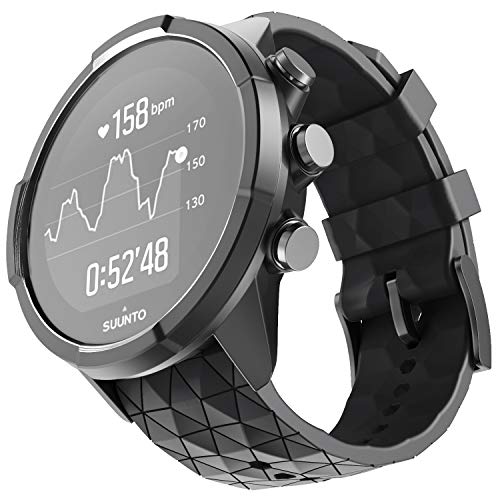 NotoCity Compatible con Correa Suunto 9 Spartan/Titanium/Smart Watch GPS/Suunto Spartan Sport Wrist HR (Negro)