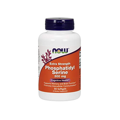 NOW Foods Fosfatidilserina, 300 Mg Extra De Fuerza 50 Unidades 120 g