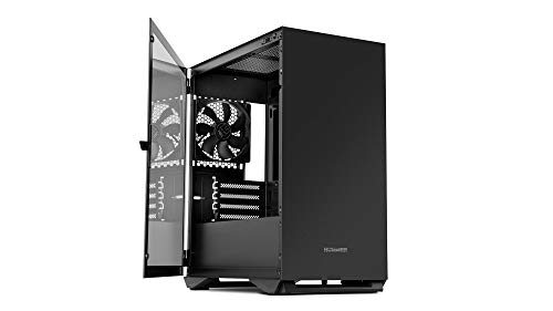 NOX Hummer Zero - NXHUMMERZEROBK - Minitorre Micro ATX-ITX, diseño Minimalista, cristal Templado, ventilador 120mm preinstalado, espacio hasta 5 ventiladores, filtro antipolvo, USB 3.0, color negro