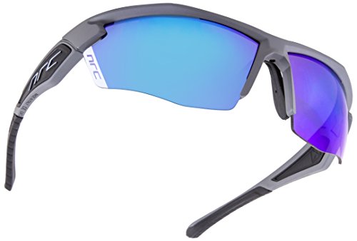 NRC X5 Mortirolo, Gafas Unisex – Adulto, Negro/Gris, Talla única
