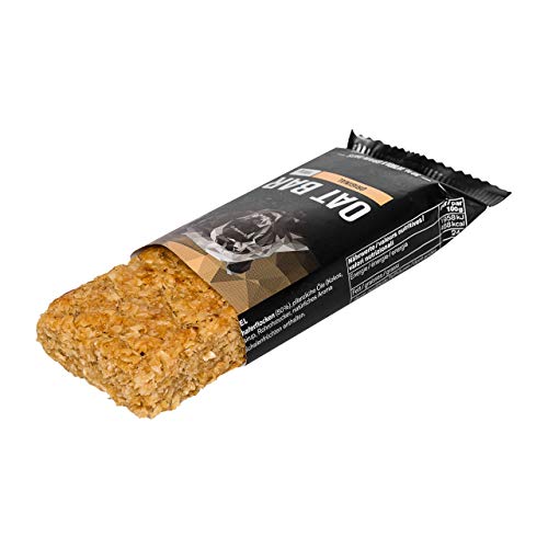 nu3 Barritas energéticas de avena – Sin aceite de palma (15x 100 gr) – Deliciosa flab jack bar – Energía vegana con 4,5g de fibra – Para montañismo, ciclismo o excursión – De copos de grano integral