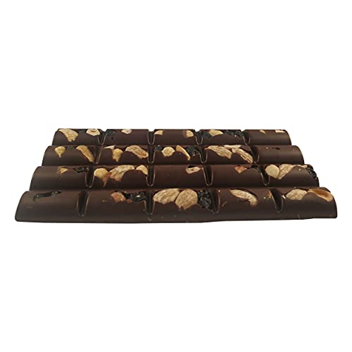 Nueces de chocolate | Arándanos cubiertos de chocolate | Nestlé L'Atelier Blueberries Almonds & Hazelnuts Dark Chocolate | Almendra Dark Chocolate | 5.99 onza de peso total | 170 gramos Total