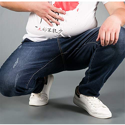 NUSGEAR VPASS Pantalones Vaqueros para Hombre, Pantalones Hombre Tallas Grandes Pantalones Casuales Moda Jeans Sueltos Ocasionales Elásticos Pantalon Fitness Pants Largos Pantalones Ropa de Hombre