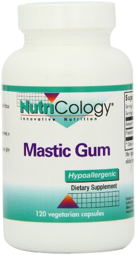 Nutricology, Mastic Gum, 120 Cápsulas