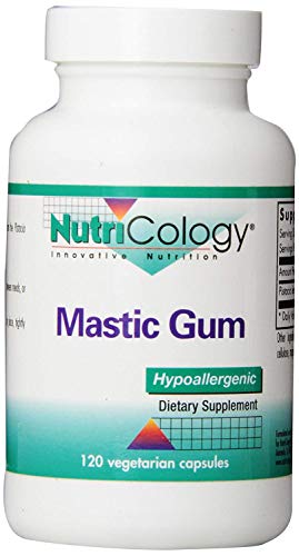 Nutricology, Mastic Gum, 120 Cápsulas