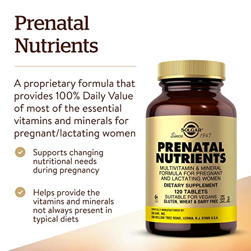 NUTRIENTES PRENATALES 120 Comp