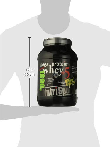 Nutrisport Mega Protein 5 Whey Vainilla 1,8Kg. 1800 g