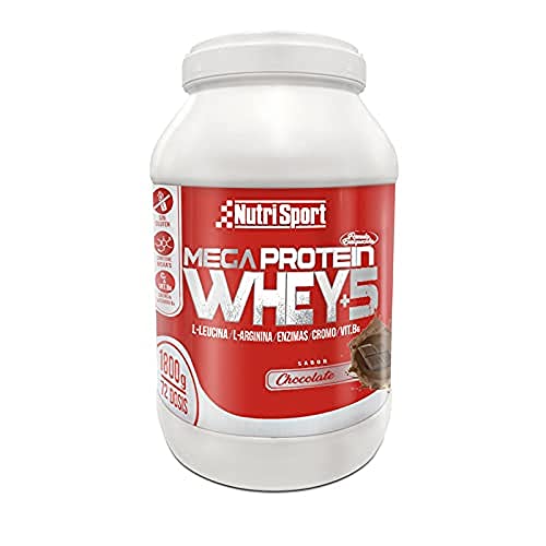 Nutrisport Mega Protein Whey +5 (Bote de 1800 G) 1800 g