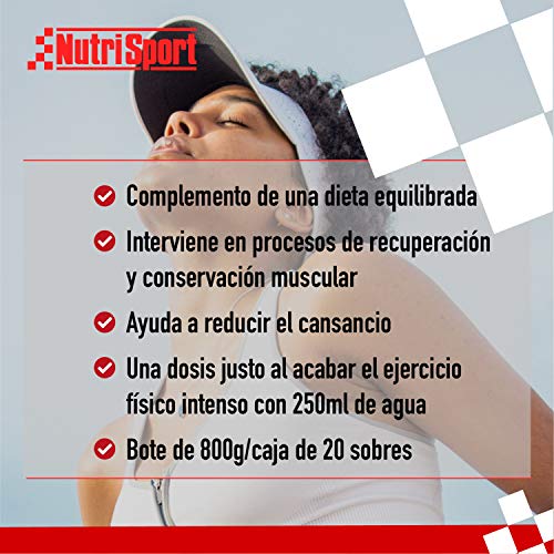 Nutrisport StressNutril Recovery, Batido para Recuperación Muscular, Sabor Chocolate, 800 g