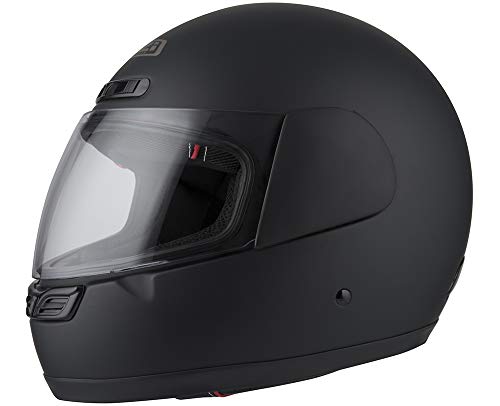 NZI Acitvy 3 Casco Integral, Hombre, Negro Mate, XL 60-61 cms