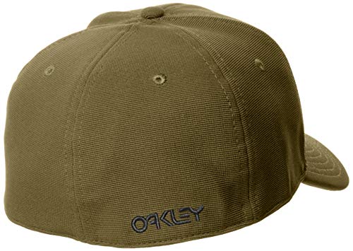 Oakley 6 Panel Hat Metallic Sombrero, Cepillo Oscuro, Large/X-Large Unisex Adulto