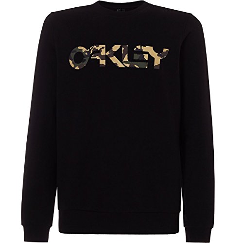 Oakley B1b Crew Sudadera, Blackout, S para Hombre