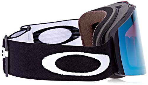 Oakley Fall Line XL Gafas, Multicolor (Negro Mate/Antorcha De Nieve Prizm Iridio), Unisex Adulto
