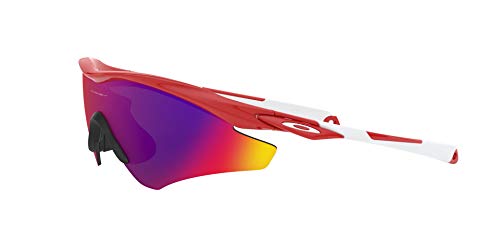 Oakley - Gafas de sol Pantalla M2 Frame, Red/Positive Red Iridium (S3)