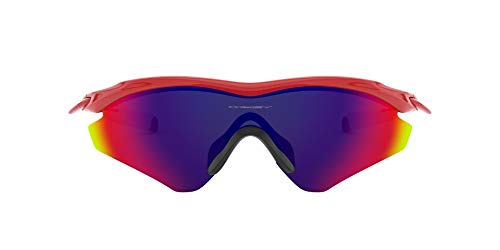 Oakley - Gafas de sol Pantalla M2 Frame, Red/Positive Red Iridium (S3)