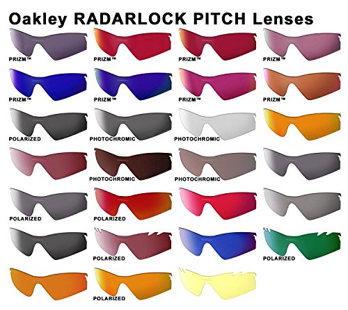 Oakley Radarlock Pitch Lentes de reemplazo para Gafas de Sol, 41-774 G30 Iridium, Einheitsgröße Unisex Adulto