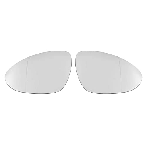 OceanAutos Cristal del Espejo retrovisor, para P=orsche C=ayenne 2018 2021, 2PCS Espejo Lateral con calefacción de Coche
