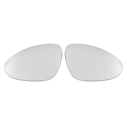 OceanAutos Cristal del Espejo retrovisor, para P=orsche C=ayenne 2018 2021, 2PCS Espejo Lateral con calefacción de Coche