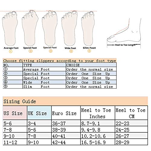 Ofoot Zapatillas Casa Mujer Invierno Cerrada, Pantuflas Fur Mullidas Cálidas con Suela de Goma Antideslizante Interior/Exterior