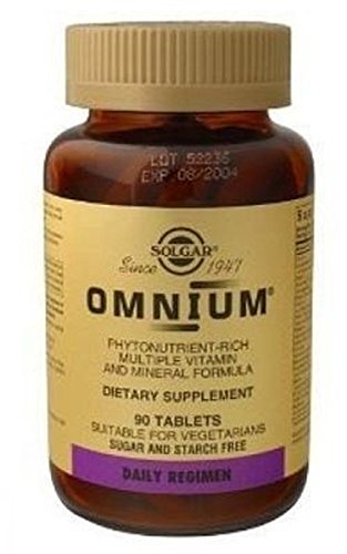 Omnium Multifitonutrientes 90 comprimidos de Solgar