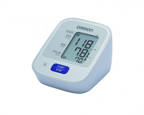 OMRON M2 - Tensiómetro de brazo, detección del pulso arrítmico, tecnología Intellisense para dar lecturas de presión arterial rápidas, cómodas y precisas